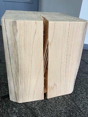 CUBE CEDRE BLANC N°2