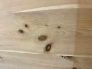 Marche d'escalier Pin cembro A/B Lames massives non aboutées